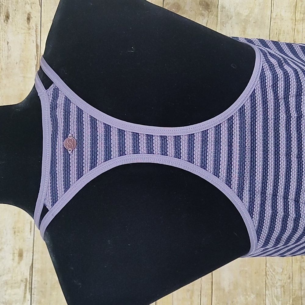 Calia Stripe Move Tank - Picture 8 of 9